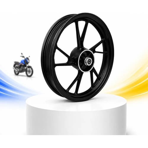Roda Liga Leve Traseira Pé Galinha Cg Start Fan Tita 150 160 Preto LONA