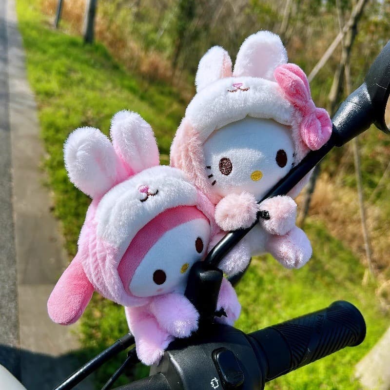 Emma Yuan universo pro veículo elétrico espelho retrovisor decoração boneca de pelúcia pingente pequenos acessórios orna
