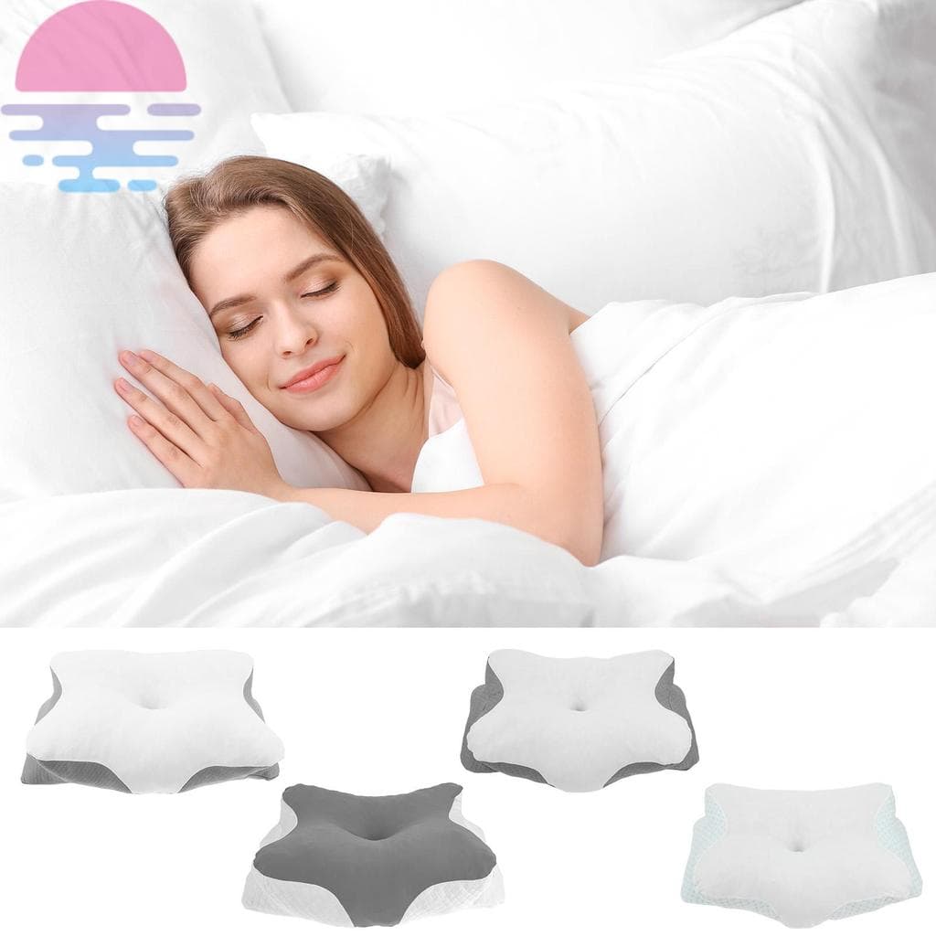 Almofadas De Pescoço Cervical Capa Suave Contorno Macio Fronha Para Seu Bom Sono SHOPSKC8587