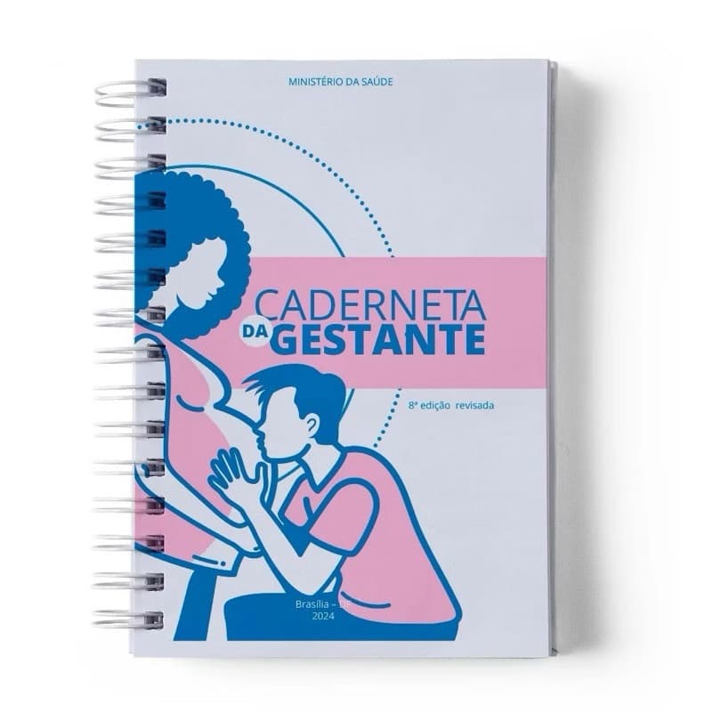 Caderneta da Gestante - Última Edição (8ª edição revisada) - Capa dura 16x22cm