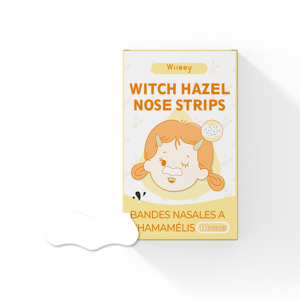 Wiieey Nasal Patch Care Series Limpeza Suavemente Poros Nariz T Zone Care Hidratante Adesivo para Cuidados com o Nariz