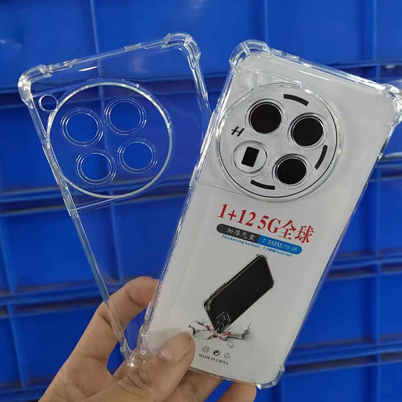 Adequado para capa de telefone 1 + 12 1 plus 11 Capa protetora transparente acepro one plus ACE Racing Version Airbag re