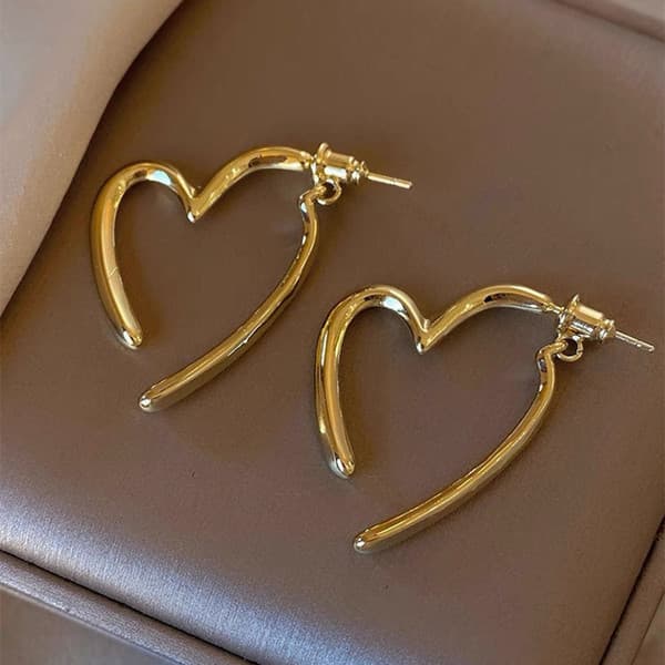 | 【cartelas de brincos feminino】 | kit brinco aço inoxidável ♞2024 coreano amor brincos novo estilo moda nicho simples l