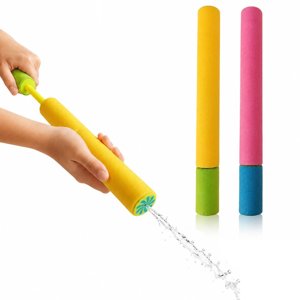 Lançador de Água Flutuante para Piscina Brinquedo de Espuma Divertido