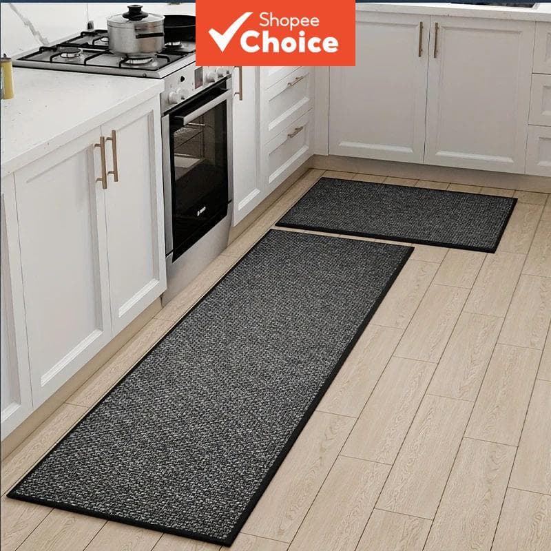 Tapete Listrado De Diatomita – Absorvente Longo Antiderrapante Para Cozinha/Banheiro E Porta