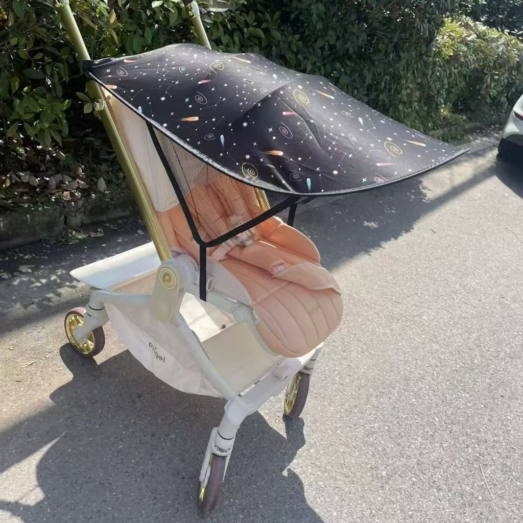 Toldo de carrinho, canudo de carrinho, toldo, toldo de carrinho de bebê, ferramenta útil para bebê, toldo de carrinho de