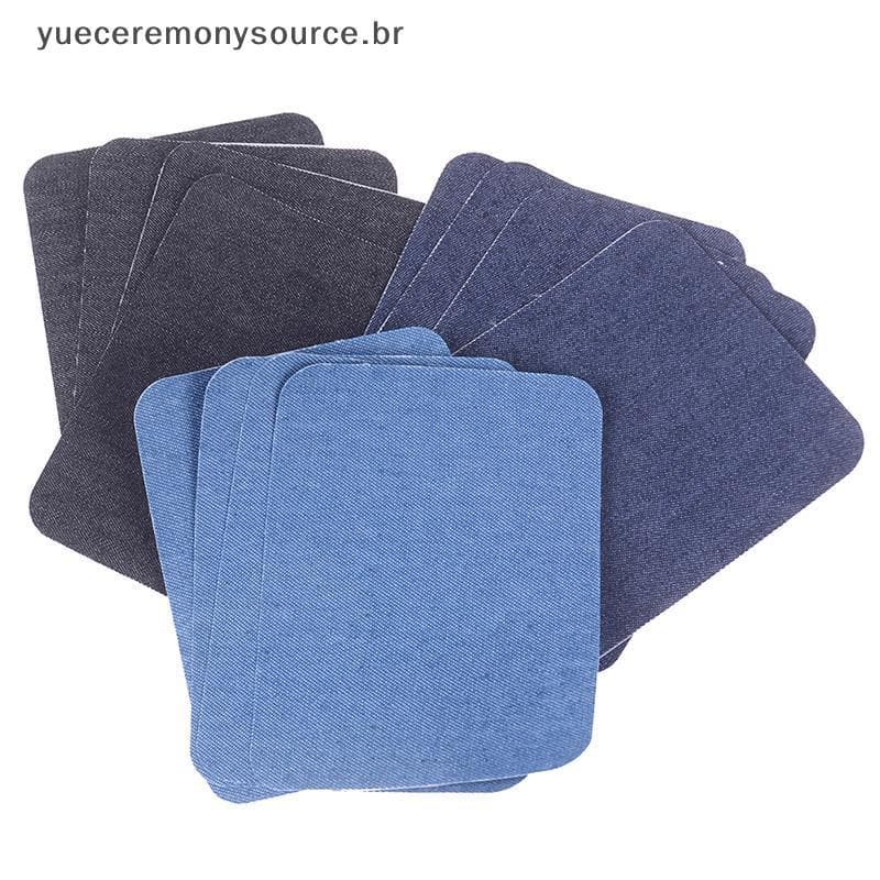 # yuece 12pcs Jeans Remendo Ferro Em Remendos Reparação Retalhos Para Roupas Stiers Costura ,