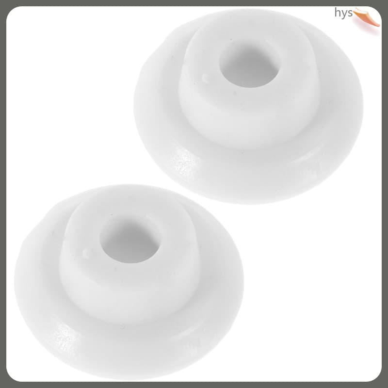 🔥 2pcs Tampão de Borracha Branca, Vedação Anti-vazamento para Geladeiras