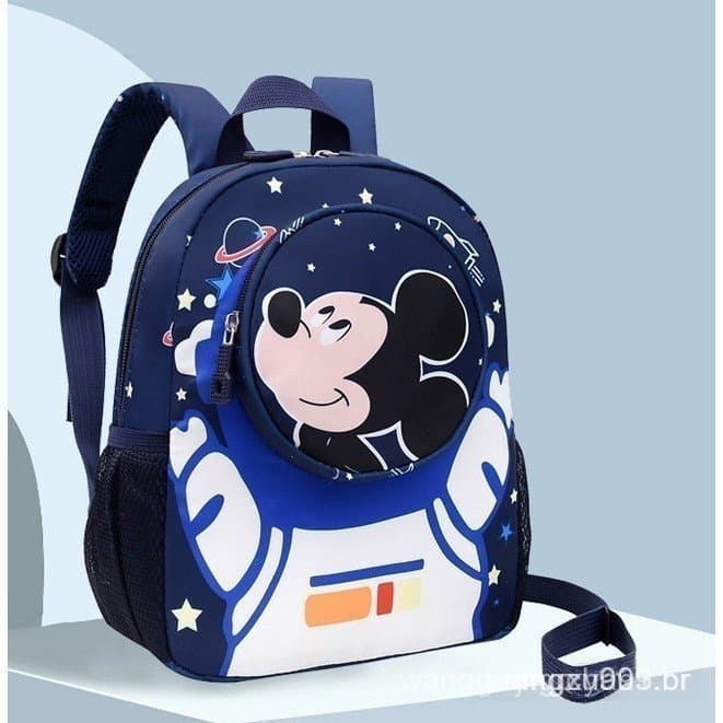 Mochila Escolar Mickey Design Jardim De Infância Menino E Menina 2-5 Anos