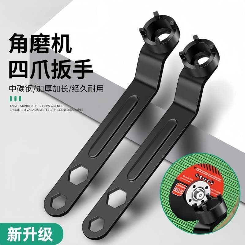 Moedor de ângulo chave especial máquina de polimento desmontagem moedor engrossado ajustável quatro garras quatro cantos
