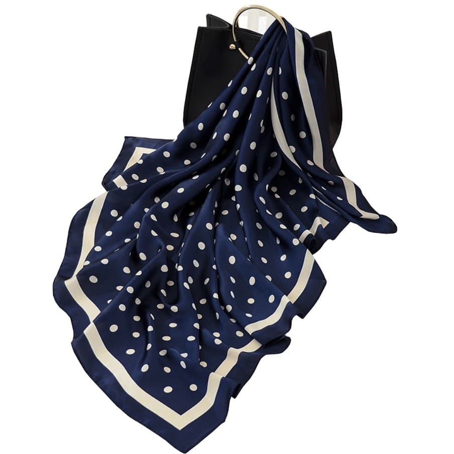 Lenço Cetim Para Blusa Top Cabeça Pescoço Estampas 90cmx90cm