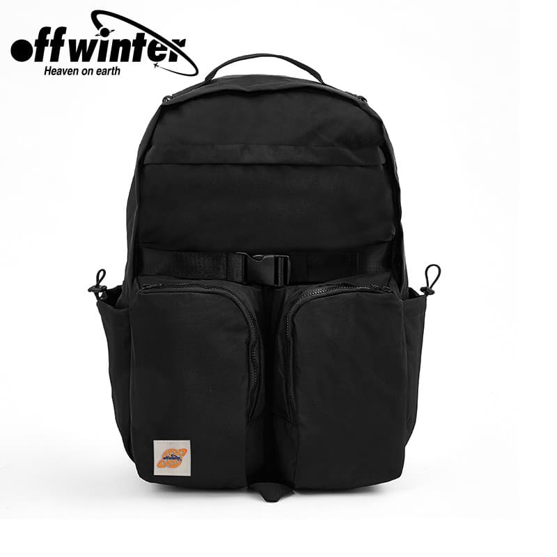 OFFWINTER Air Travel Series Urban Tour Tamanho grande Bolsa Mochila retrô moderna ao ar livre Bolsa escolar