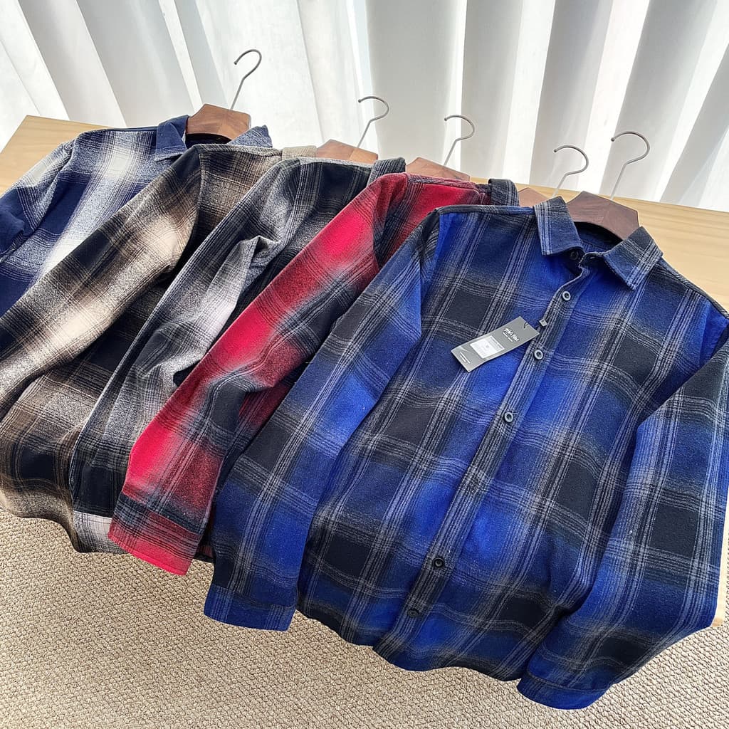 Pedido inteiro grande Pick-Up Los Angeles na moda café masculino feminino Retro costa ocidental xadrez gradiente rua esc