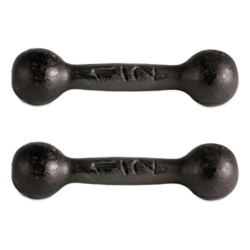 Halteres 1/2kg  500g Ferro Par Pesinhos de Treino Fisioterapia