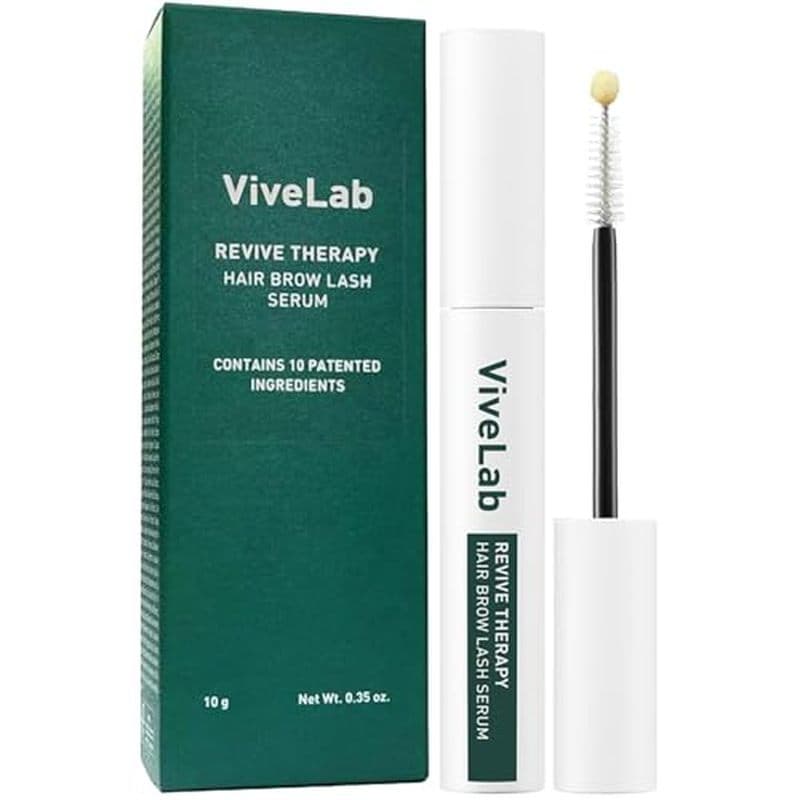 Soro Intensificador De Cílios ViveLab-Multipeptídeos & amp ; Fórmula Com Infusão De Biotina Para Mais Longos , Grossos E