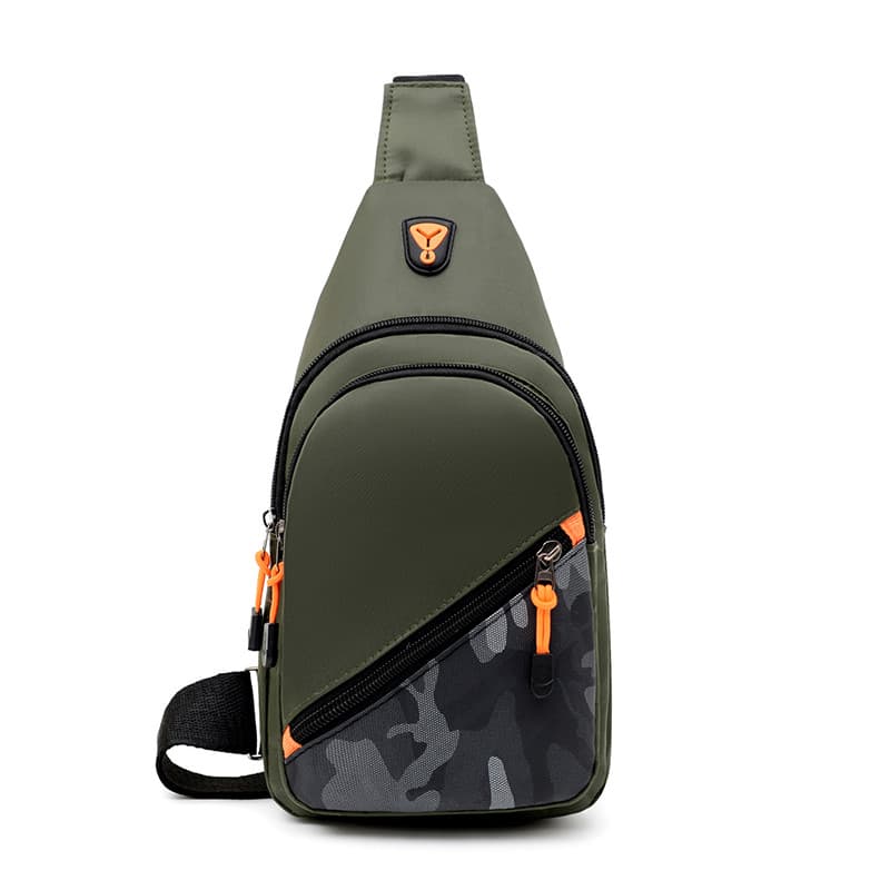 Novo pano Oxford à prova dwaterproof água ombro mensageiro saco versão coreana grande capacidade saco de peito masculino
