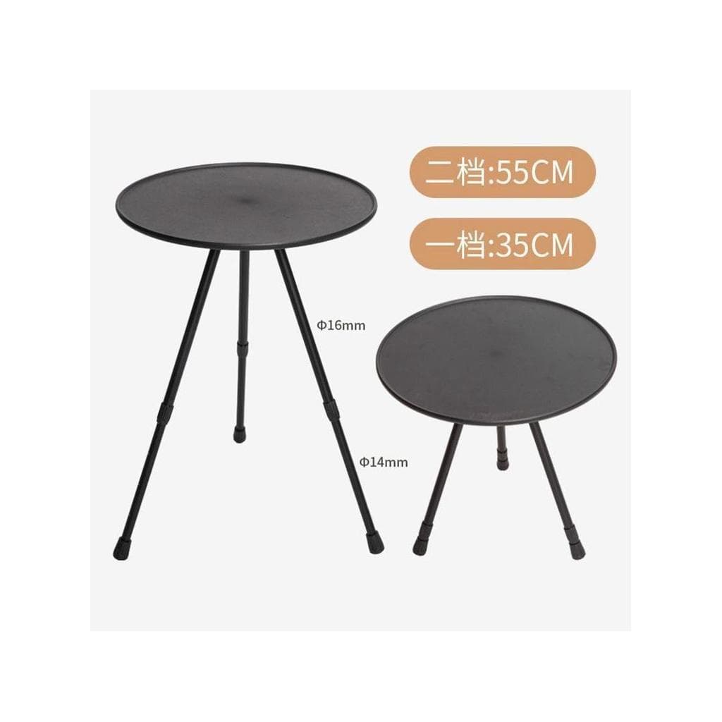 Mesa de combinação mesa de piquenique ao ar livre mesa de aço inoxidável perna dobrável pequena redonda eleváv