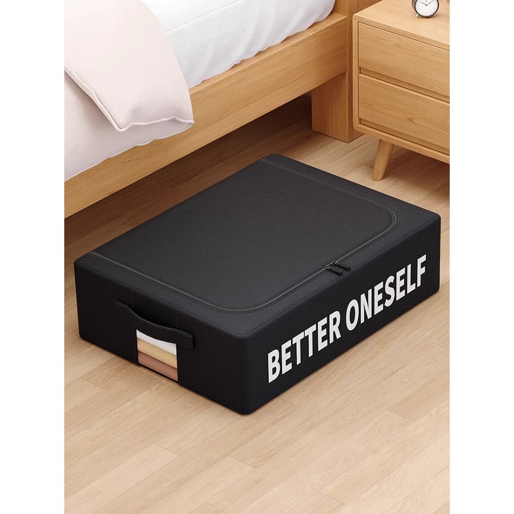 Caixa de armazenamento cama doméstica sob caixa de armazenamento Universal grande capacidade à prova de umidade tecido d