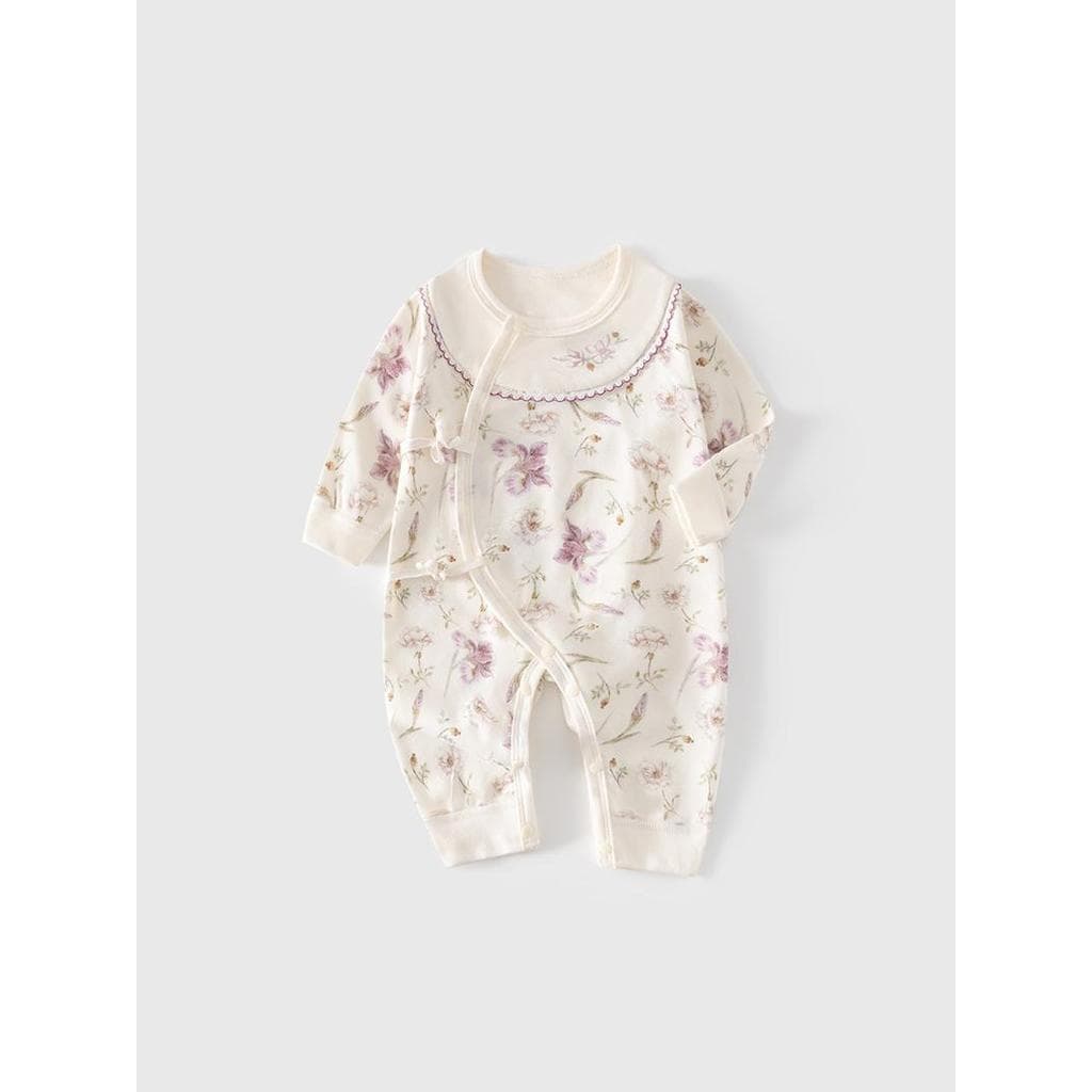 Macacão para bebês recém-nascidos, primavera outono, algodão puro, roupas para bebês recém-nascidos, classe A, Base de o