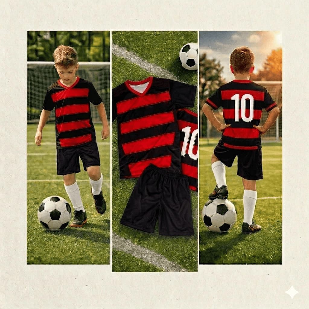 Oferta Roupa Infantil para o Dia a Dia Conjunto Camisa e Short Poliester Fresca para o Verão Presente Perfeito Promoção