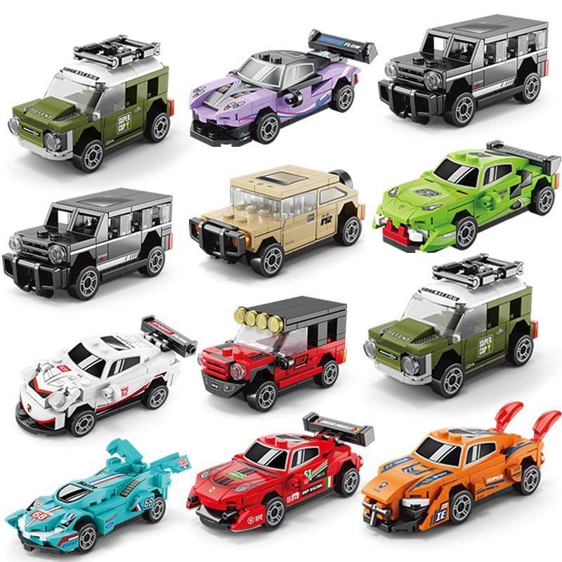 Brinquedo de presente de aniversário Lego compatível com modelo de quebra-cabeça