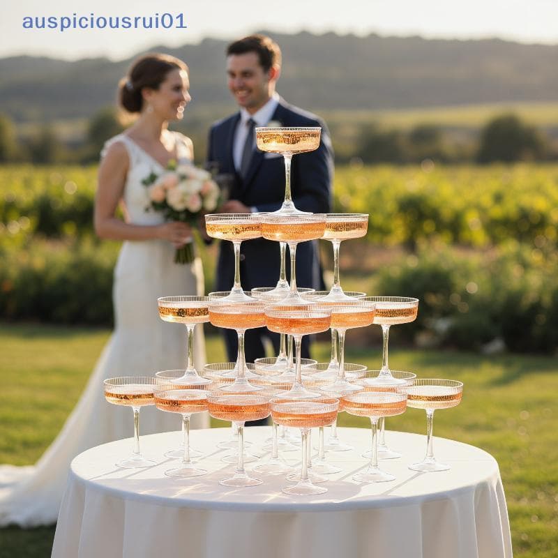 10 Pçs Transparente Descartável Plástico Martini Óculos Sobremesa Copos Torrar Flautas Para Casamento Banquete Corporati