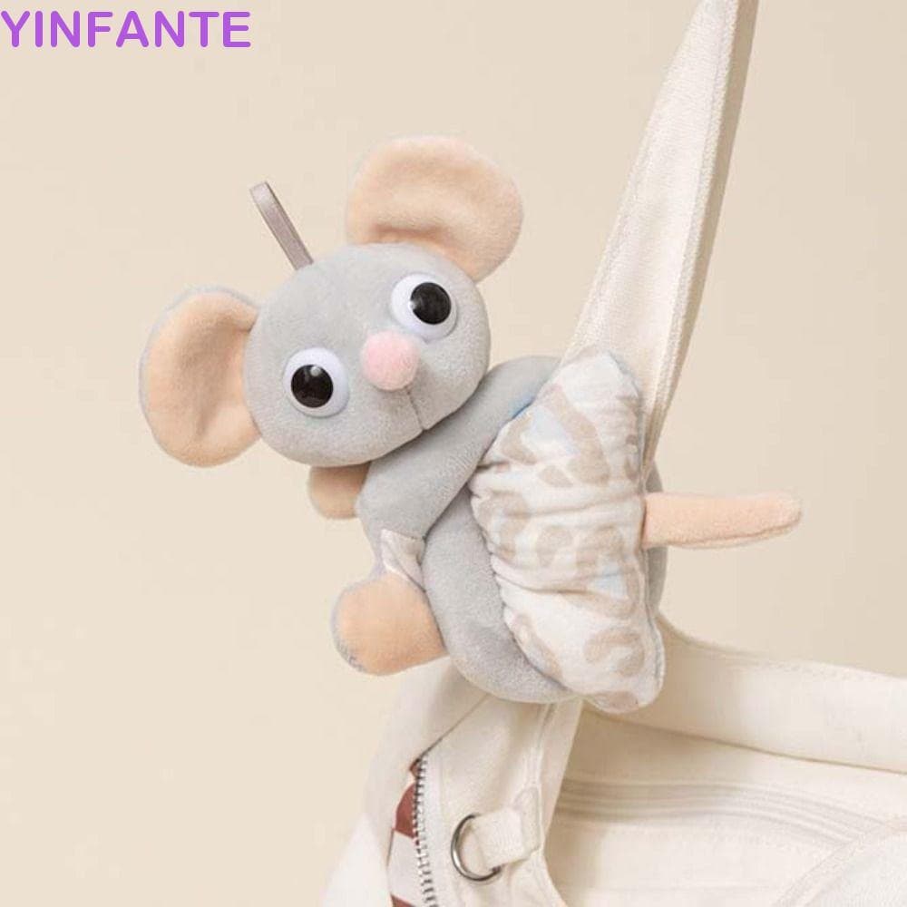 Pingente De Bolsa YINFANTEWN Dachshund , Chaveiro De Pelúcia De Elefante De Pescoço Longo Com Design Engraçado De Cor Br
