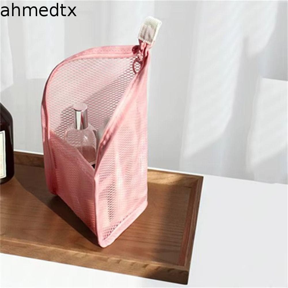 Bolsa Cosmética De PVC AHMEDTXB , De Higiene Pessoal Para Escova De Dentes À Prova D'água De Grande Capacidade , Fecho C
