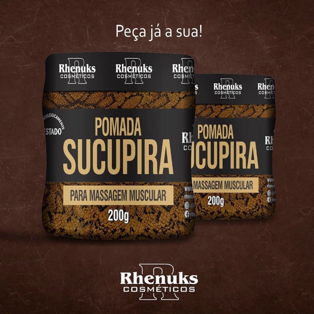 2und Pomada Massageadora Sucupira 200g