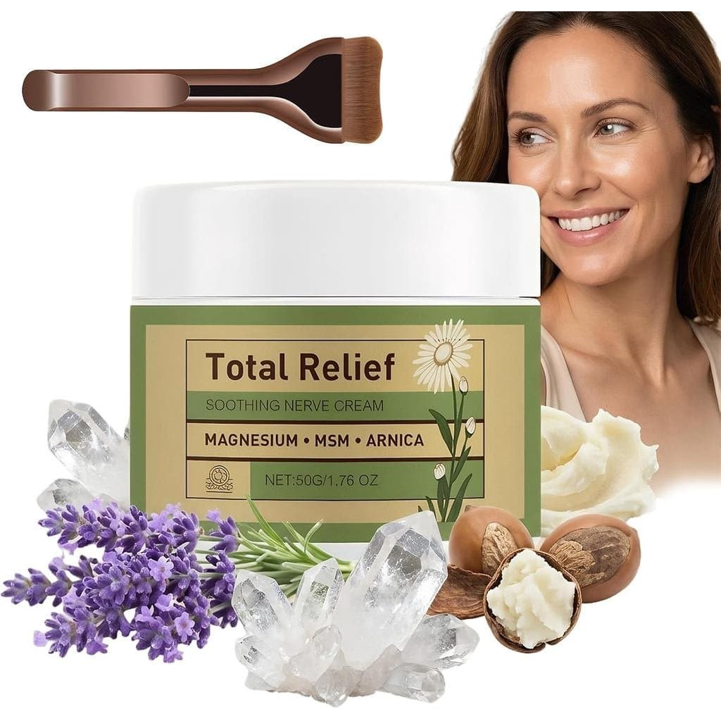 AlívioTotalcomArnica&M,Corpo,com1PinceldeBase,MisturaPoderosaparaCorpo,HidratanteSuaveparaCuidadosDiários doCorpo eArtic