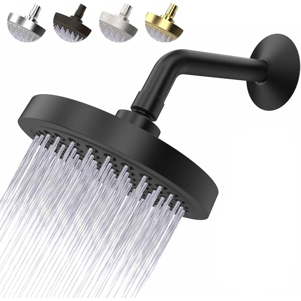 Chuveiro CIRCLESPLASH – Alta Pressão de Água – Premium Moderno – Instalação em 1 Minuto Sem Ferramentas – Limitador Remo