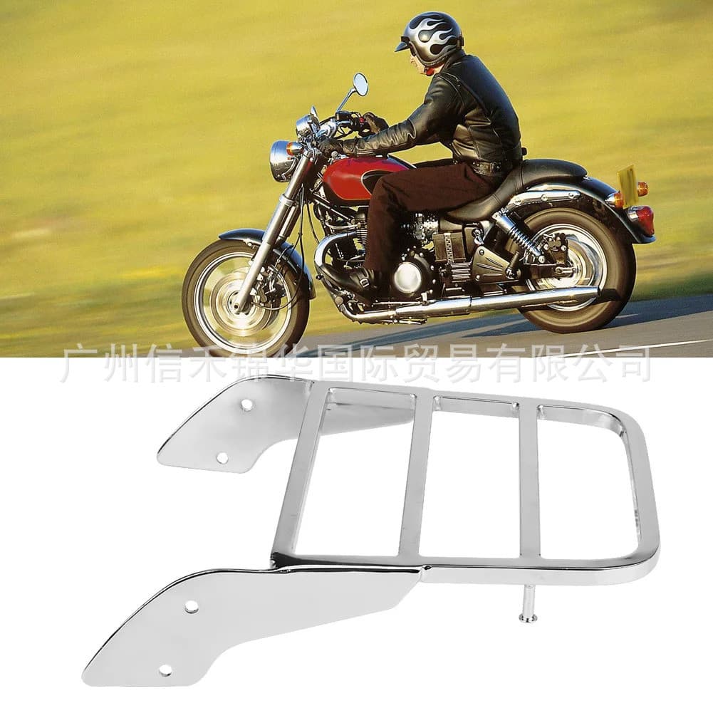 Rack de bagagem traseiro para motocicleta, rack traseiro para carro Cruise Prince Honda VT400/600/750