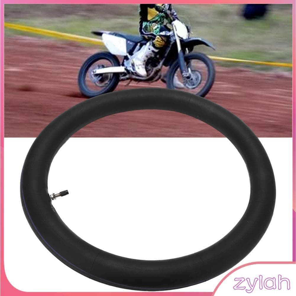 zylah.br Gernie 2.50-17 Tubo interno de motocicleta 17 polegadas de borracha de absorção de choque para motocicletas