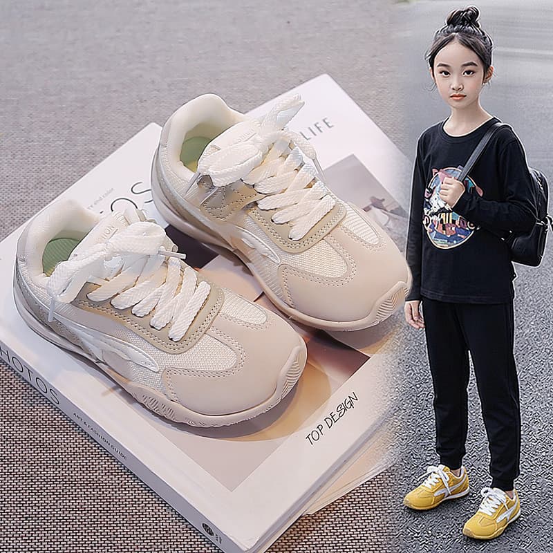 Crianças moda respirável antiderrapante resistente ao desgaste sola de volta às aulas temporada Forrest Gump sapatos esp