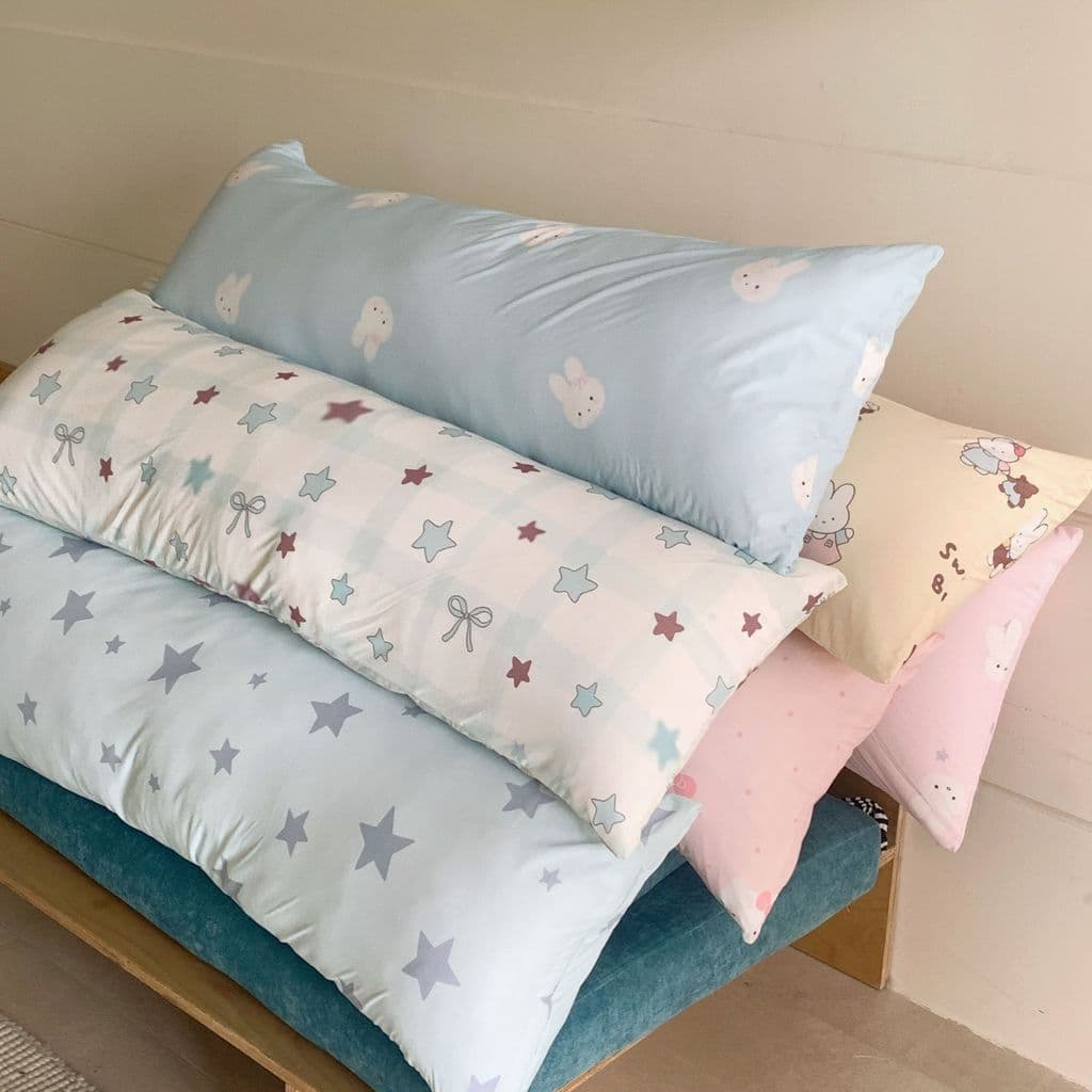 Almofada longa gigante de nylon-spandex com efeito refrescante, Classe A, para dormir de lado, que envolve as pernas, al