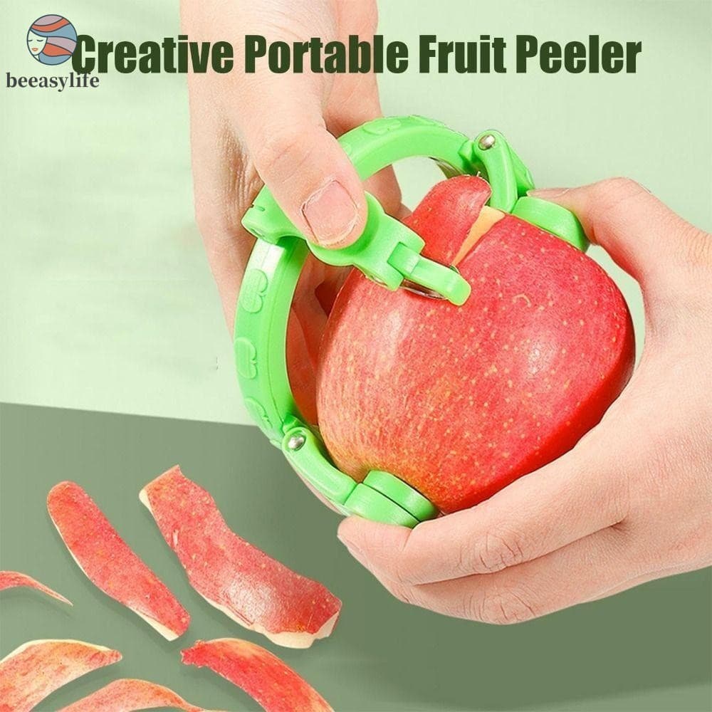 Ferramenta Descascadora De Frutas Dobrável Em Aço Inoxidável-Fatiador De Vegetais Multiuso Para Cozinha