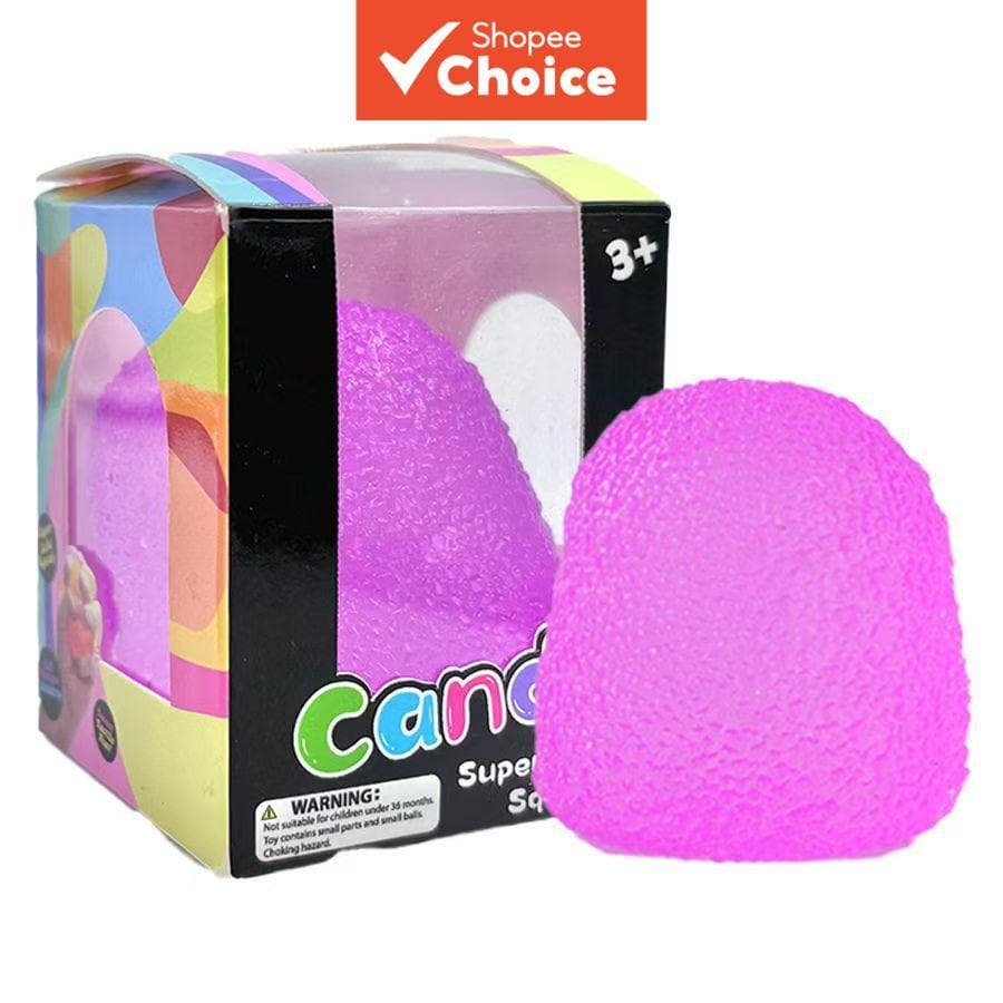 Brinquedos de doces Maltose Pinch & Play para crianças – Esprema, alivie o estresse e a pressão