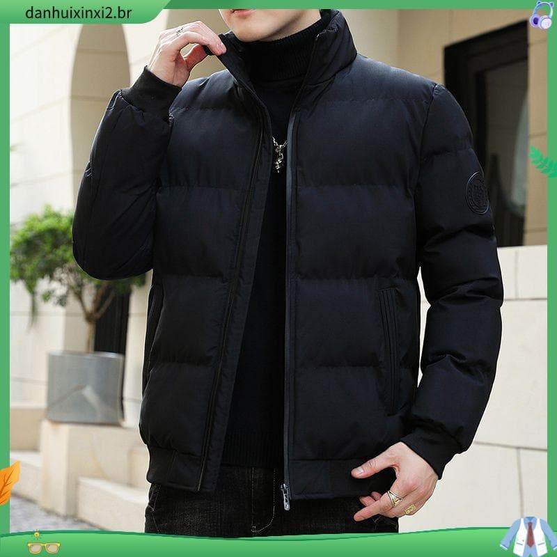 Jaqueta acolchoada de inverno grossa acolchoada jaqueta masculina novo estilo na moda jaqueta Casual juventude jaqueta n