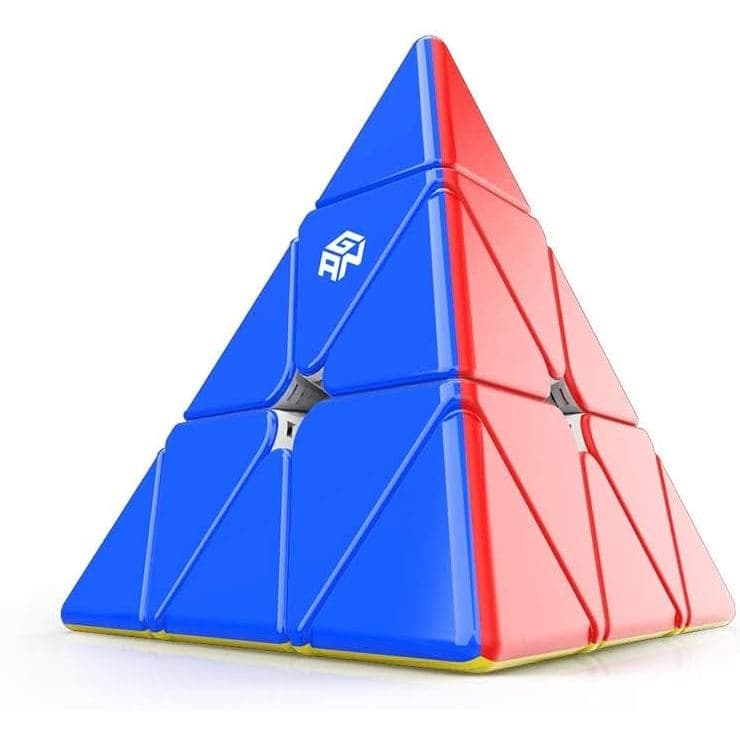 GAN Pyraminx 36 Ímãs, Quebra-Cabeça Magnético de Velocidade, Cubo Triangular Sem Adesivos (Padrão)