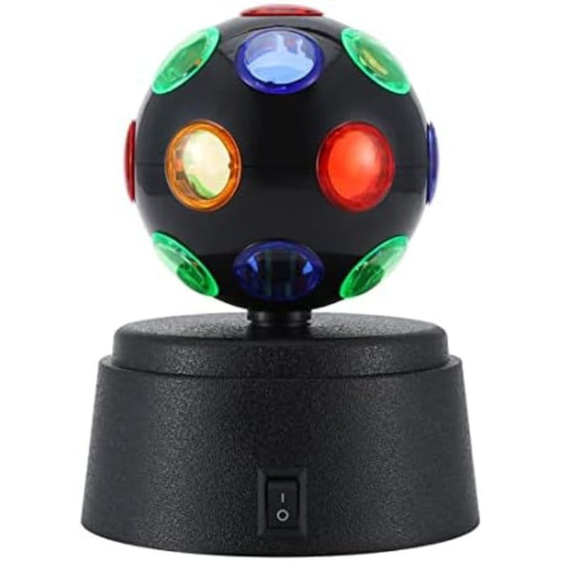 Luzes De Bola De Discoteca Mini Giratórias Para Festa Pequena Luz Giratória LED Com Bateria Operada Boa Festas Em Casa A