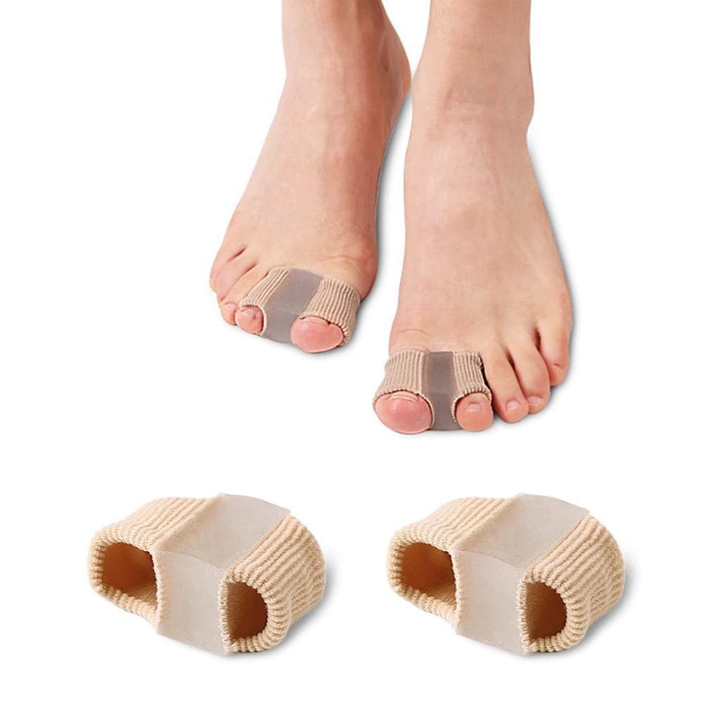Golbylicc Separadores de Dedos para Joanetes e Dedos Sobrepostos, para Mulheres e Homens, Espaçadores de Dedos em Gel, C