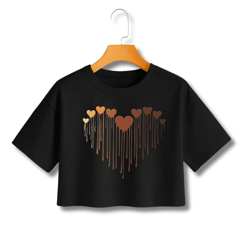 CROPPED FEMININO CORACAO BLUSA ROUPA  MODERNA BASICA ELEGANTE