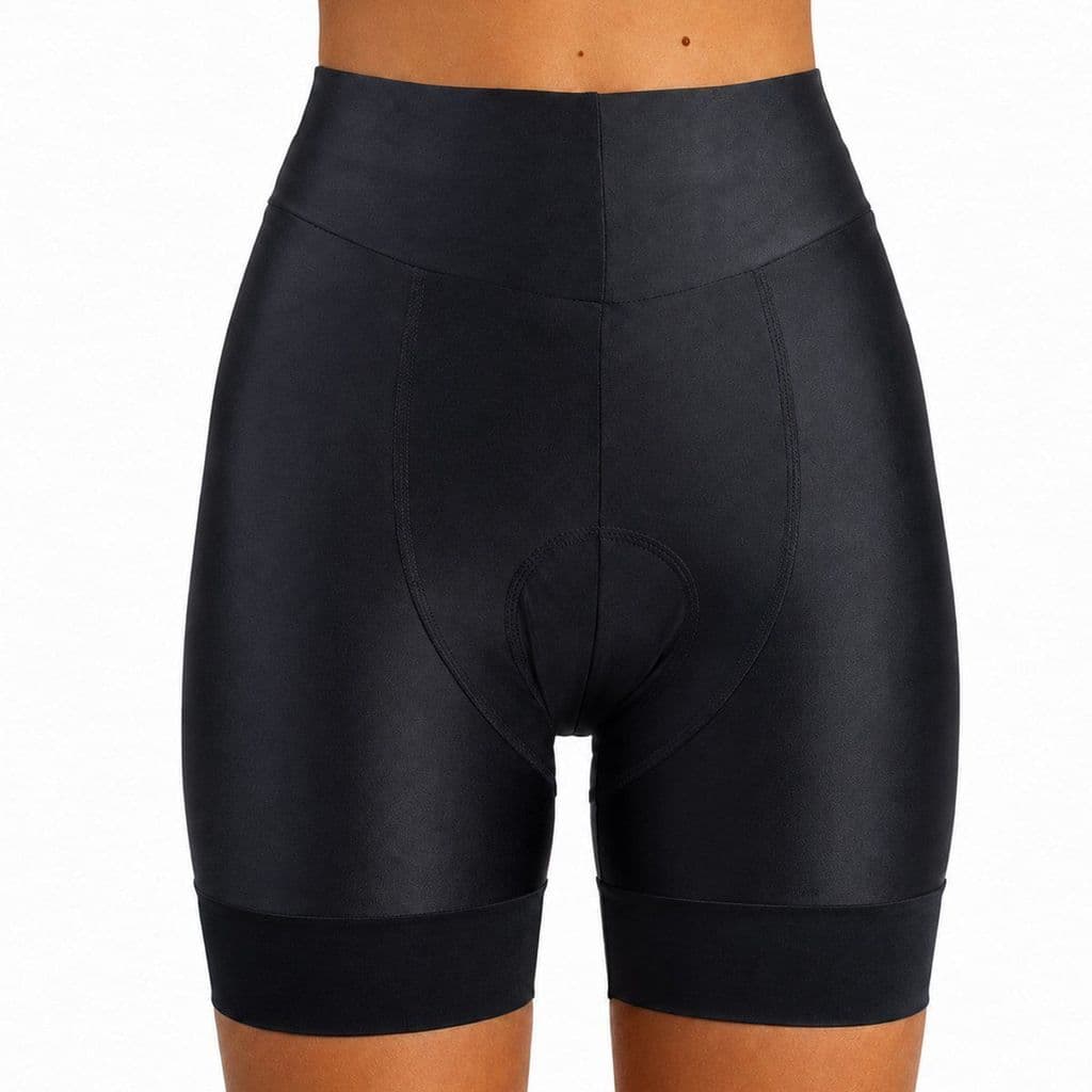 Bermuda de Ciclismo ERT Gel Feminina Preta