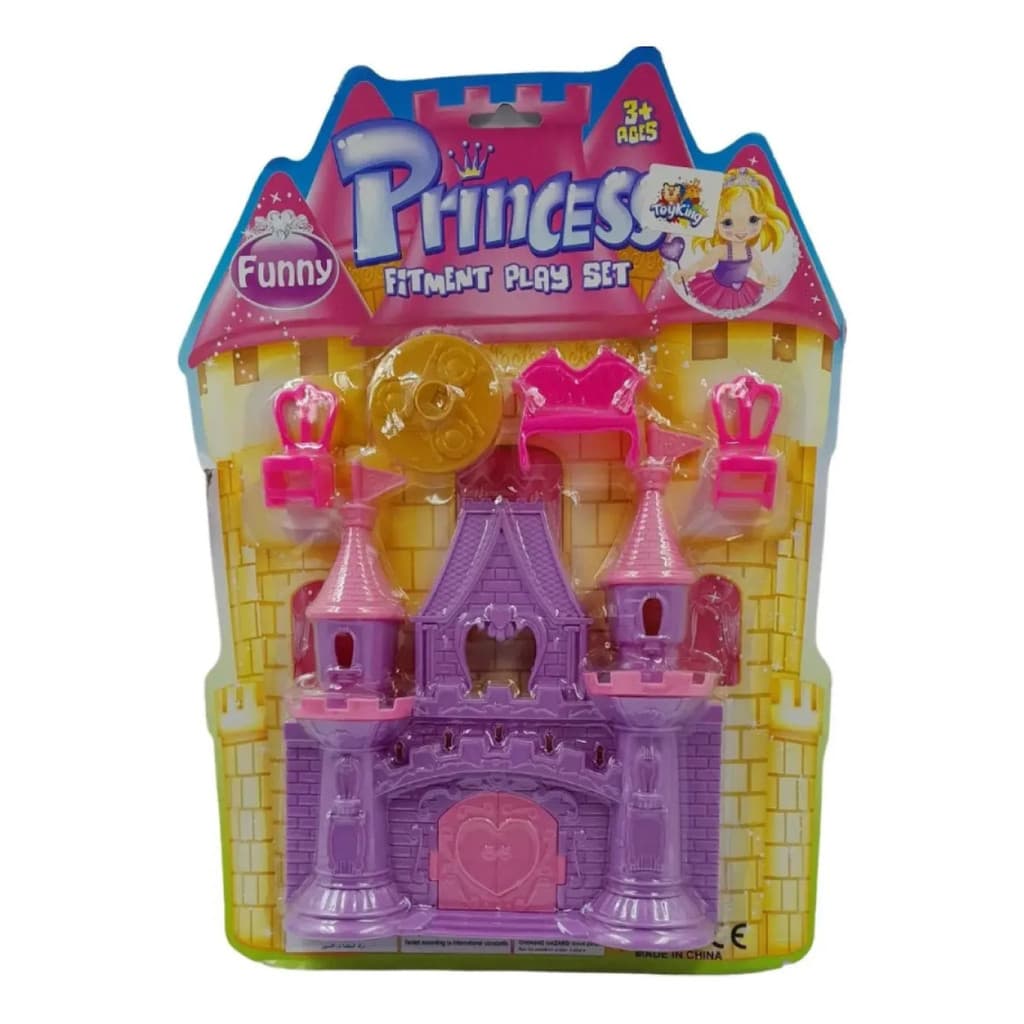 Castelo De Princesa C/ Móveis Menina