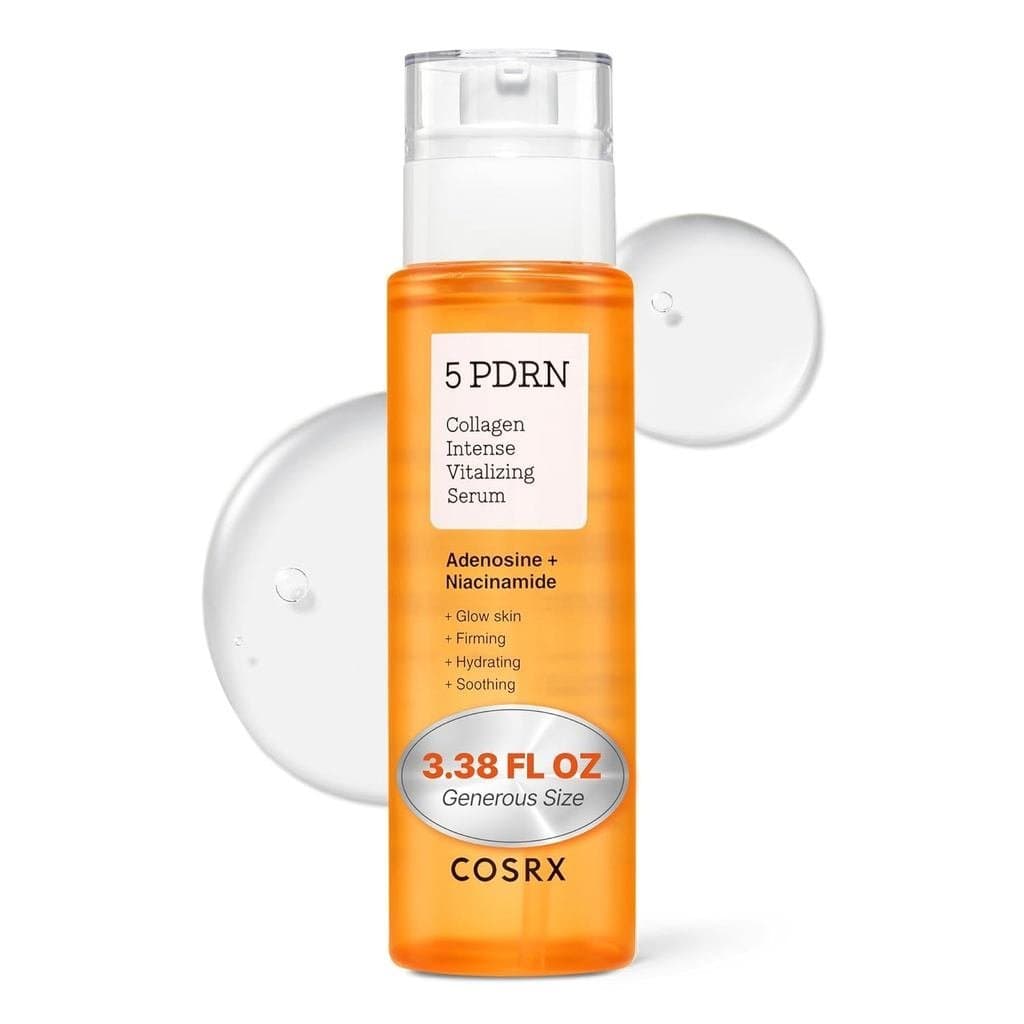COSRX5PDRNCollagenIntenseVitalizingSerum-KoreanSerumforFirming&GlowingwithSalmonDNA,Centella,LactobacillusPDRN&Collagen,