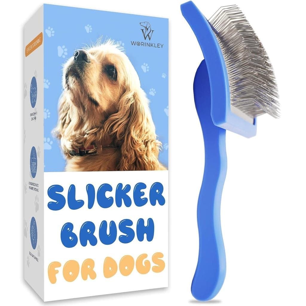 Escova Slicker para Cães, Escovas Profissionais para Cuidado de Pets para Goldendoodles, Labradoodles, Poodles - Escova