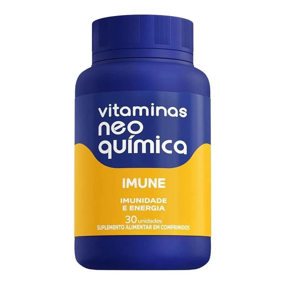 Neo Química Imune 60 Comprimidos - Vitamina para Imunidade | Defesa do Organismo e Proteção Antioxidante