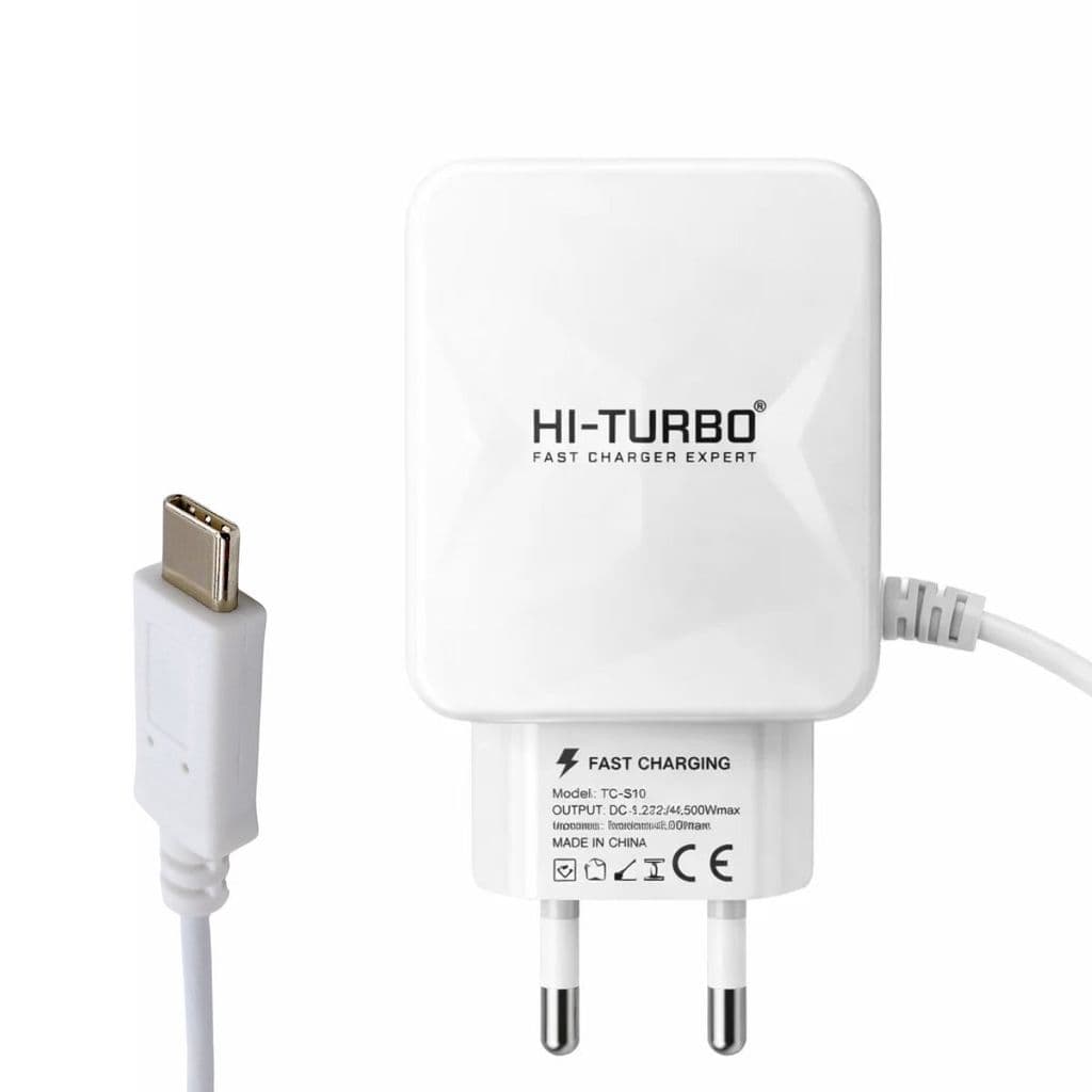 Carregador Turbo Rápido 3.8A Cabo Tipo-C 2 USB HL-Turbo