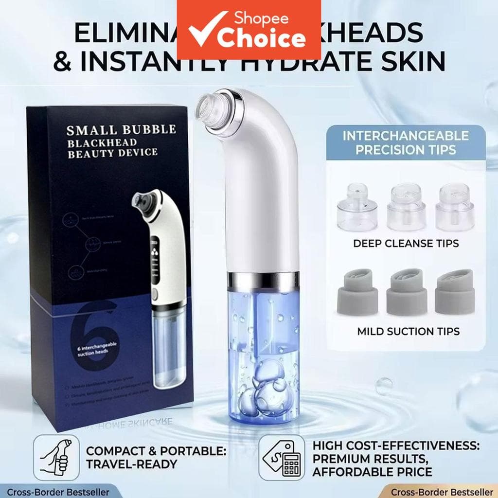Limpador De Poros Removedor De Cravo A Vácuo Facial , Extrator Elétrico De Acne , Recarregável Por USB Com Circulação De