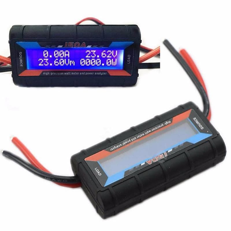 FT08 RC 150A Medidor De Watts De Alta Precisão Analisador De Potência Balight LCD wattmeter